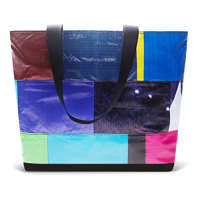 Patchwork Zippered Blake Tote