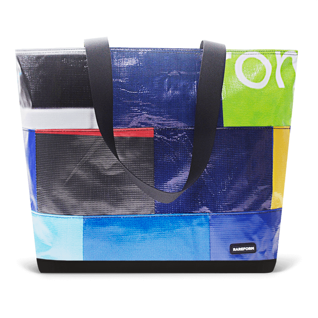 Patchwork Zippered Blake Tote