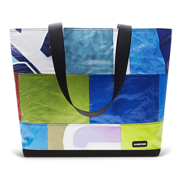 Patchwork Zippered Blake Tote