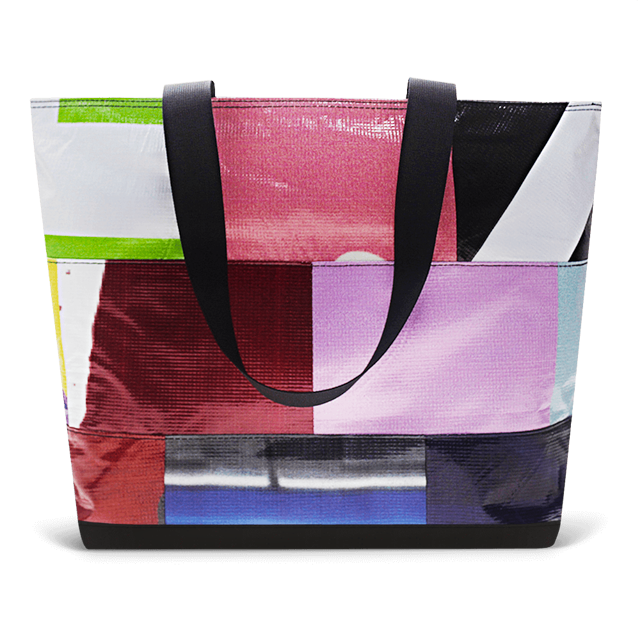 Patchwork Zippered Blake Tote