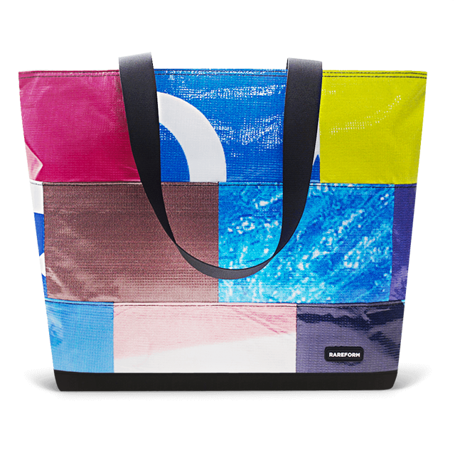 Patchwork Zippered Blake Tote