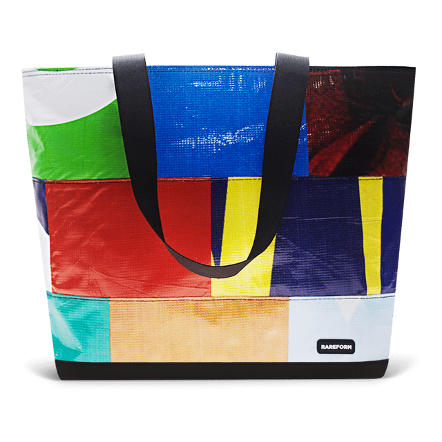 Patchwork Zippered Blake Tote