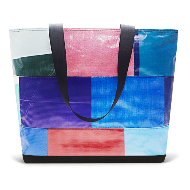 Patchwork Zippered Blake Tote