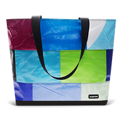 Patchwork Zippered Blake Tote