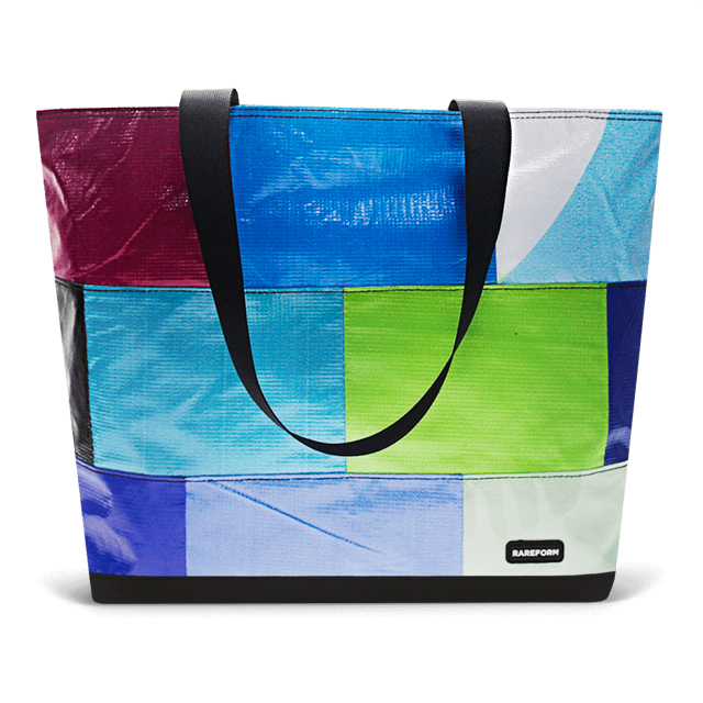 Patchwork Zippered Blake Tote