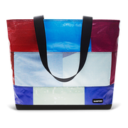 Patchwork Zippered Blake Tote