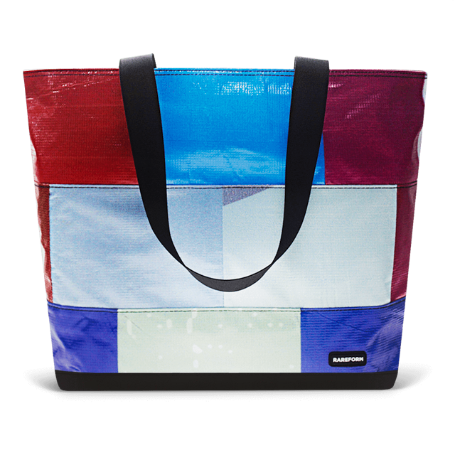Patchwork Zippered Blake Tote