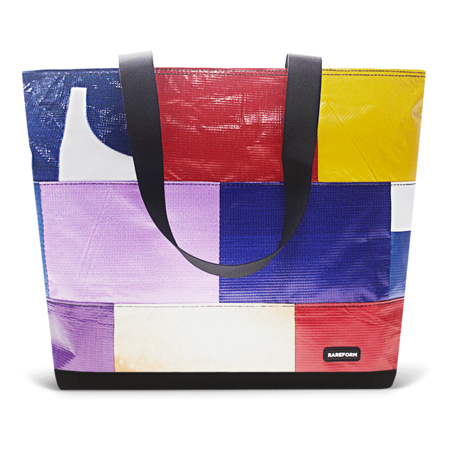 Patchwork Zippered Blake Tote