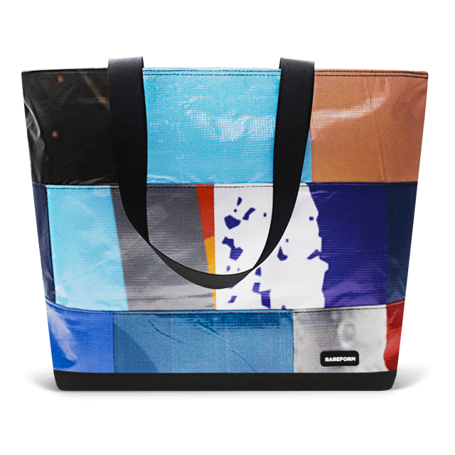 Patchwork Zippered Blake Tote