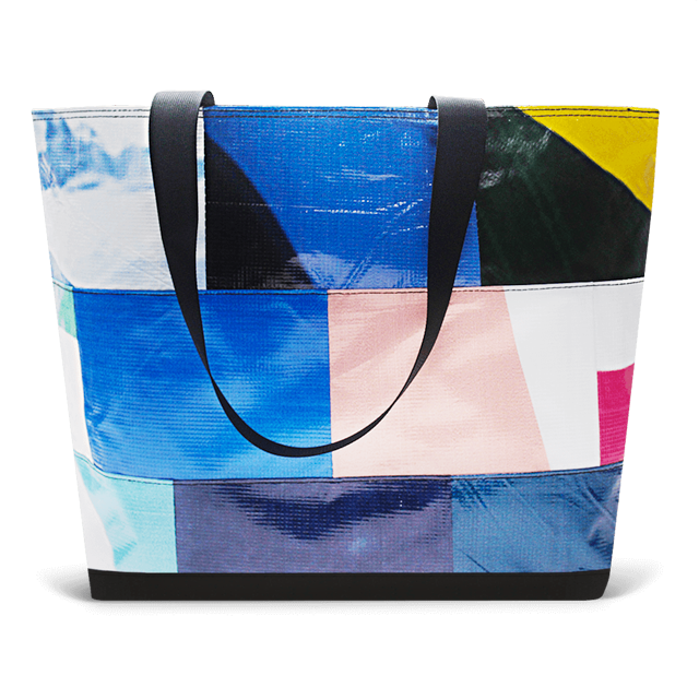 Patchwork Zippered Blake Tote