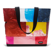 Patchwork Zippered Blake Tote