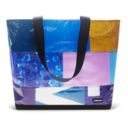 Patchwork Zippered Blake Tote
