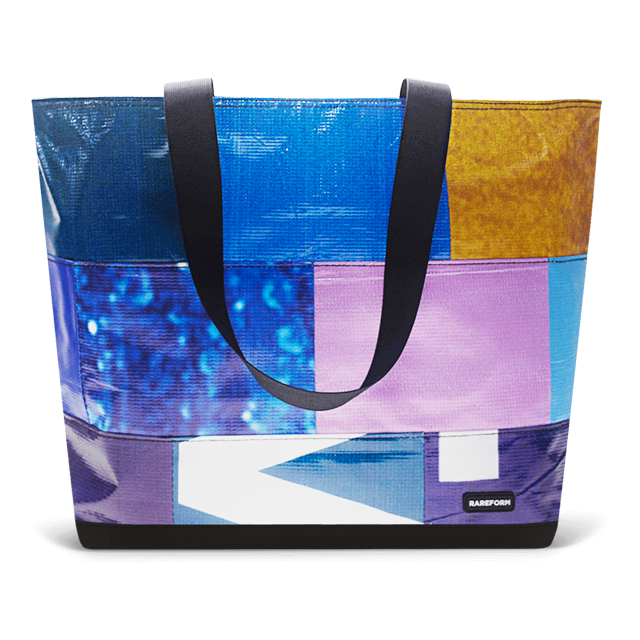 Patchwork Zippered Blake Tote