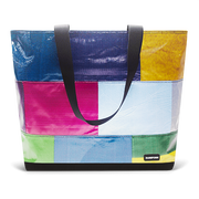 Patchwork Zippered Blake Tote