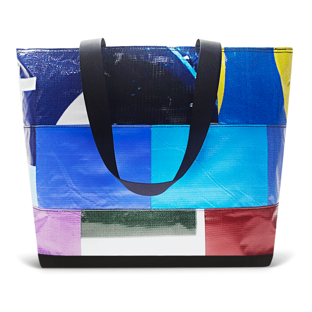 Patchwork Zippered Blake Tote