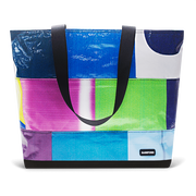 Patchwork Zippered Blake Tote