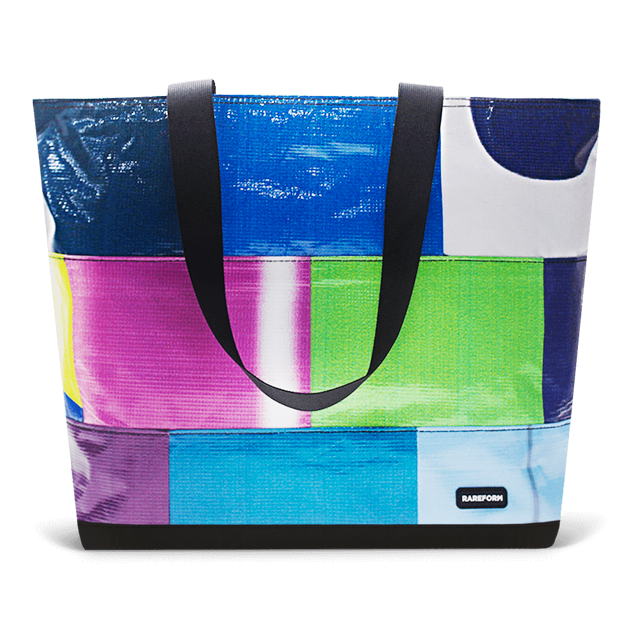 Patchwork Zippered Blake Tote