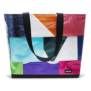 Patchwork Zippered Blake Tote