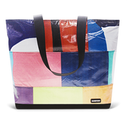 Patchwork Zippered Blake Tote