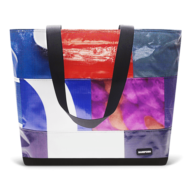 Patchwork Zippered Blake Tote