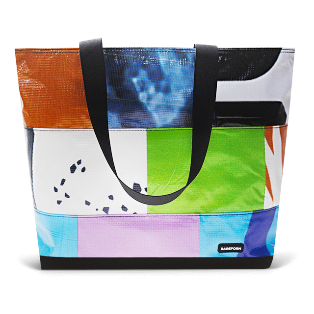 Patchwork Zippered Blake Tote