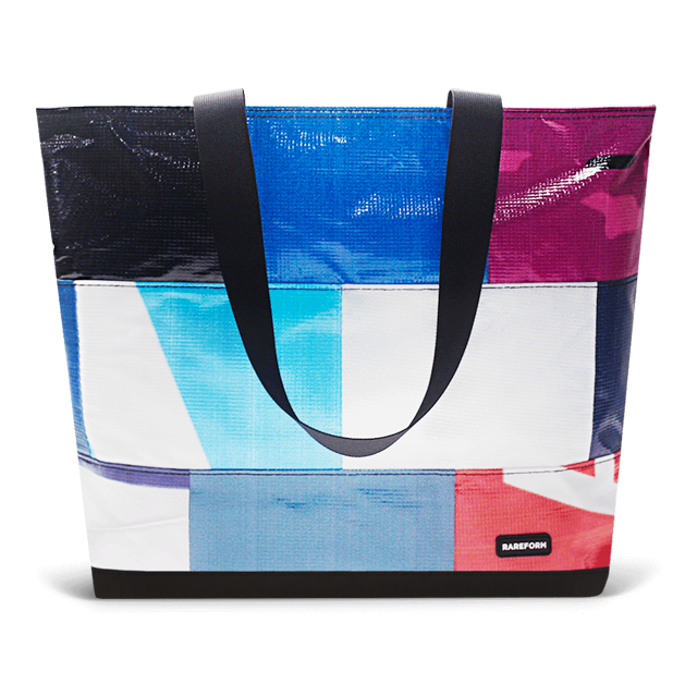Patchwork Zippered Blake Tote