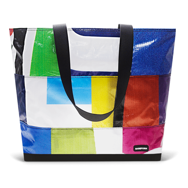 Patchwork Zippered Blake Tote