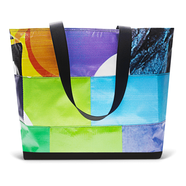 Patchwork Zippered Blake Tote