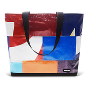 Patchwork Zippered Blake Tote