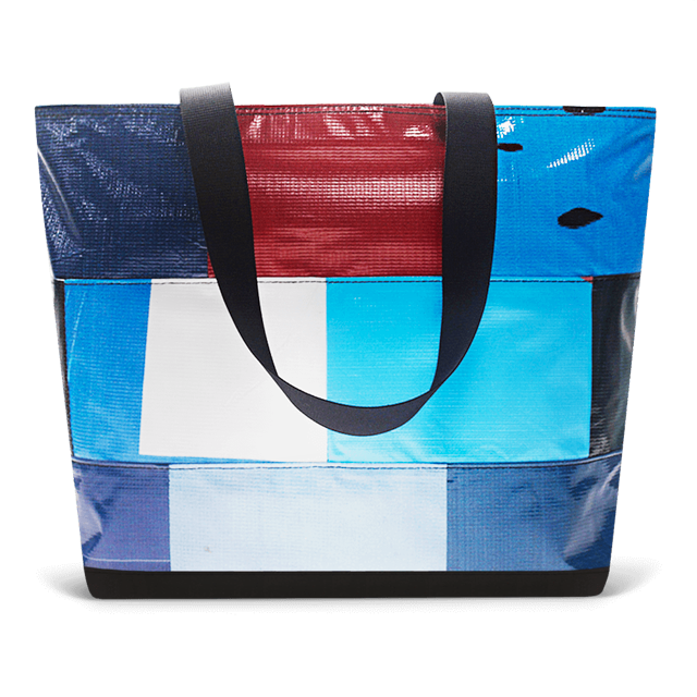 Patchwork Zippered Blake Tote