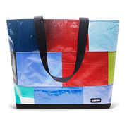Patchwork Zippered Blake Tote