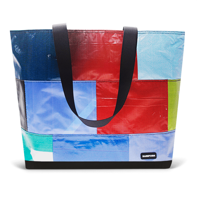 Patchwork Zippered Blake Tote