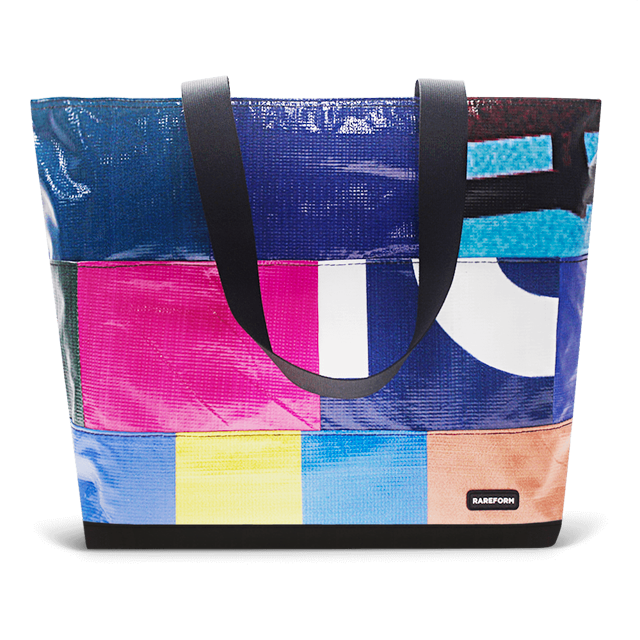 Patchwork Zippered Blake Tote