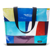 Patchwork Zippered Blake Tote