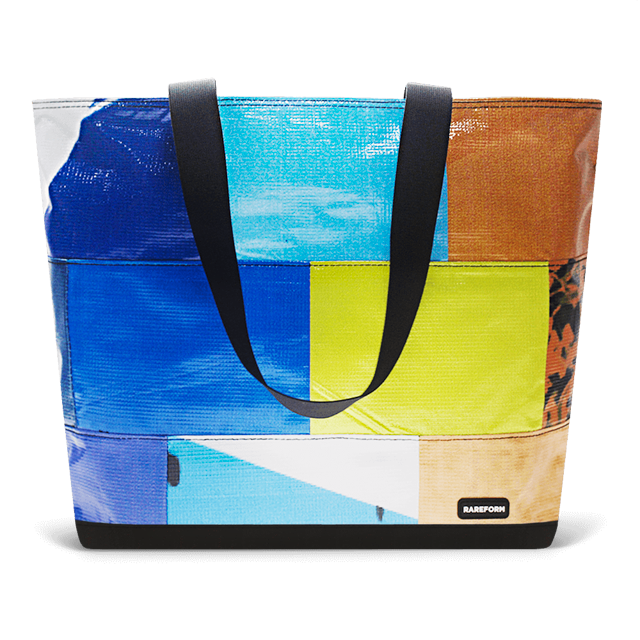 Patchwork Zippered Blake Tote
