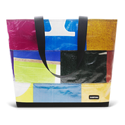 Patchwork Zippered Blake Tote