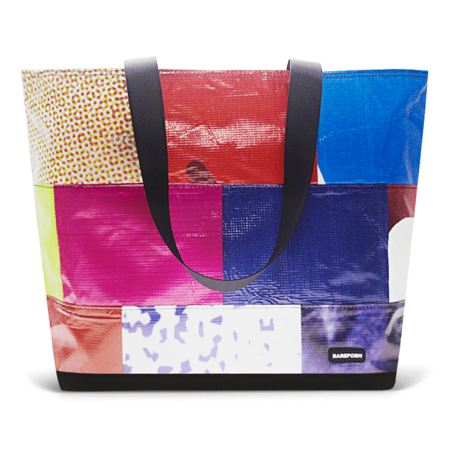 Patchwork Zippered Blake Tote