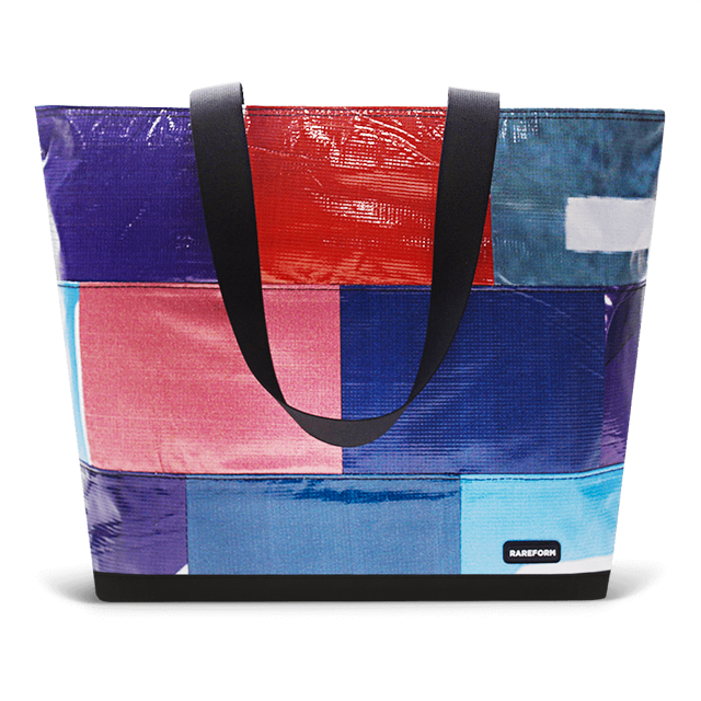 Patchwork Zippered Blake Tote