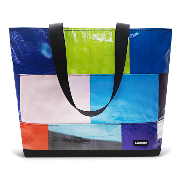 Patchwork Zippered Blake Tote
