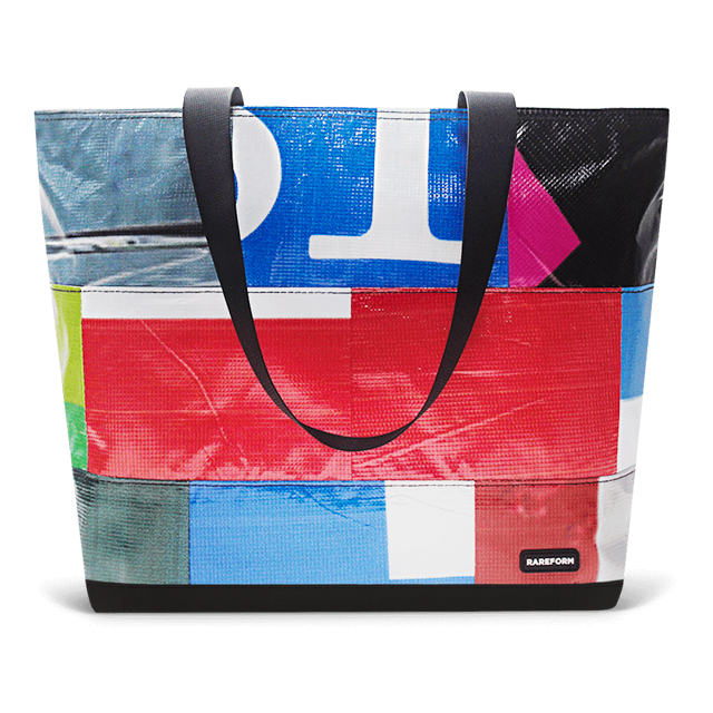 Patchwork Zippered Blake Tote