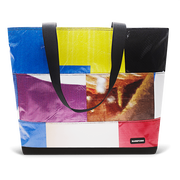 Patchwork Zippered Blake Tote