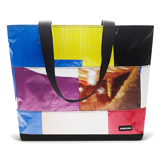 Patchwork Zippered Blake Tote
