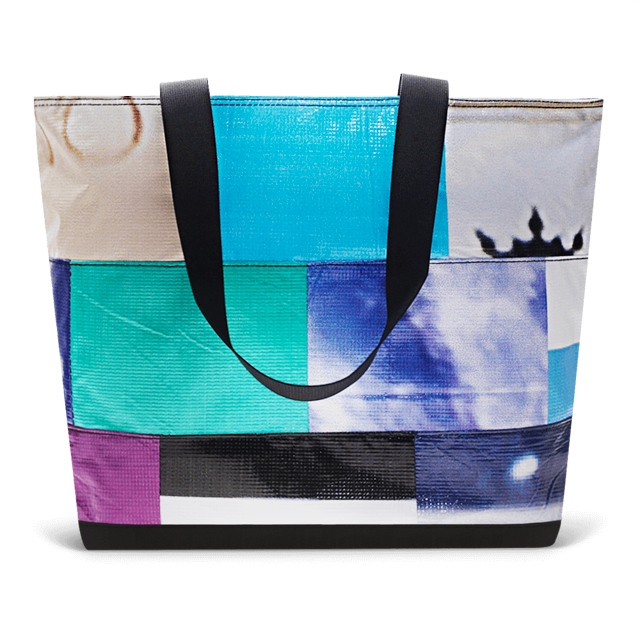 Patchwork Zippered Blake Tote
