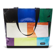 Patchwork Zippered Blake Tote