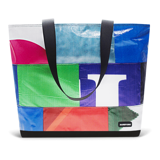 Patchwork Zippered Blake Tote