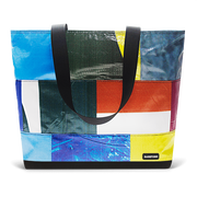 Patchwork Zippered Blake Tote