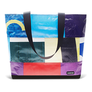 Patchwork Zippered Blake Tote