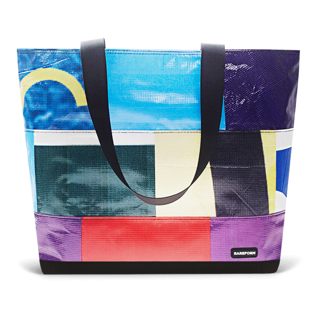 Patchwork Zippered Blake Tote