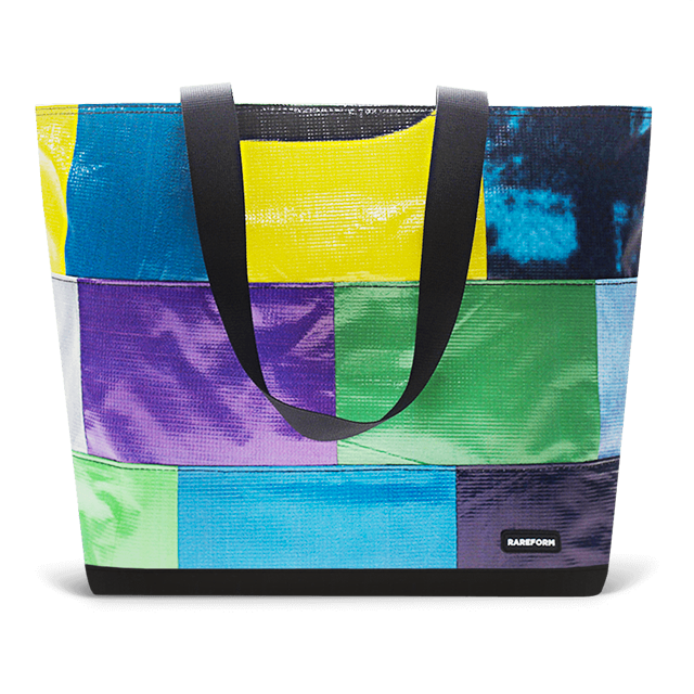 Patchwork Zippered Blake Tote