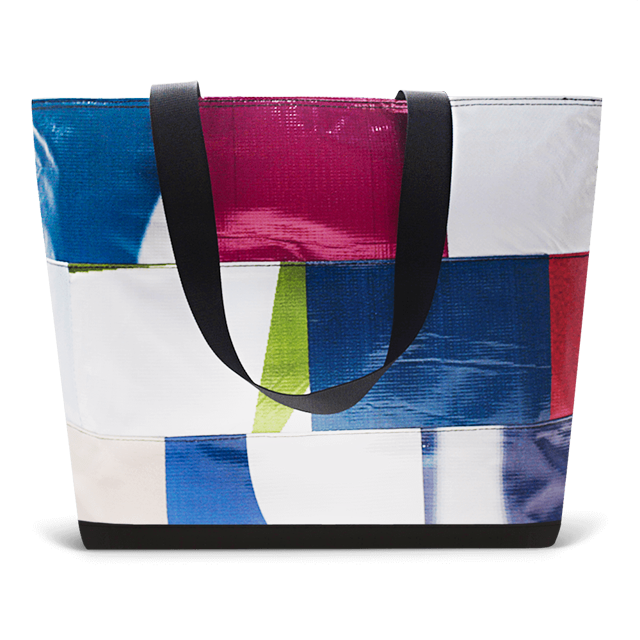 Patchwork Zippered Blake Tote